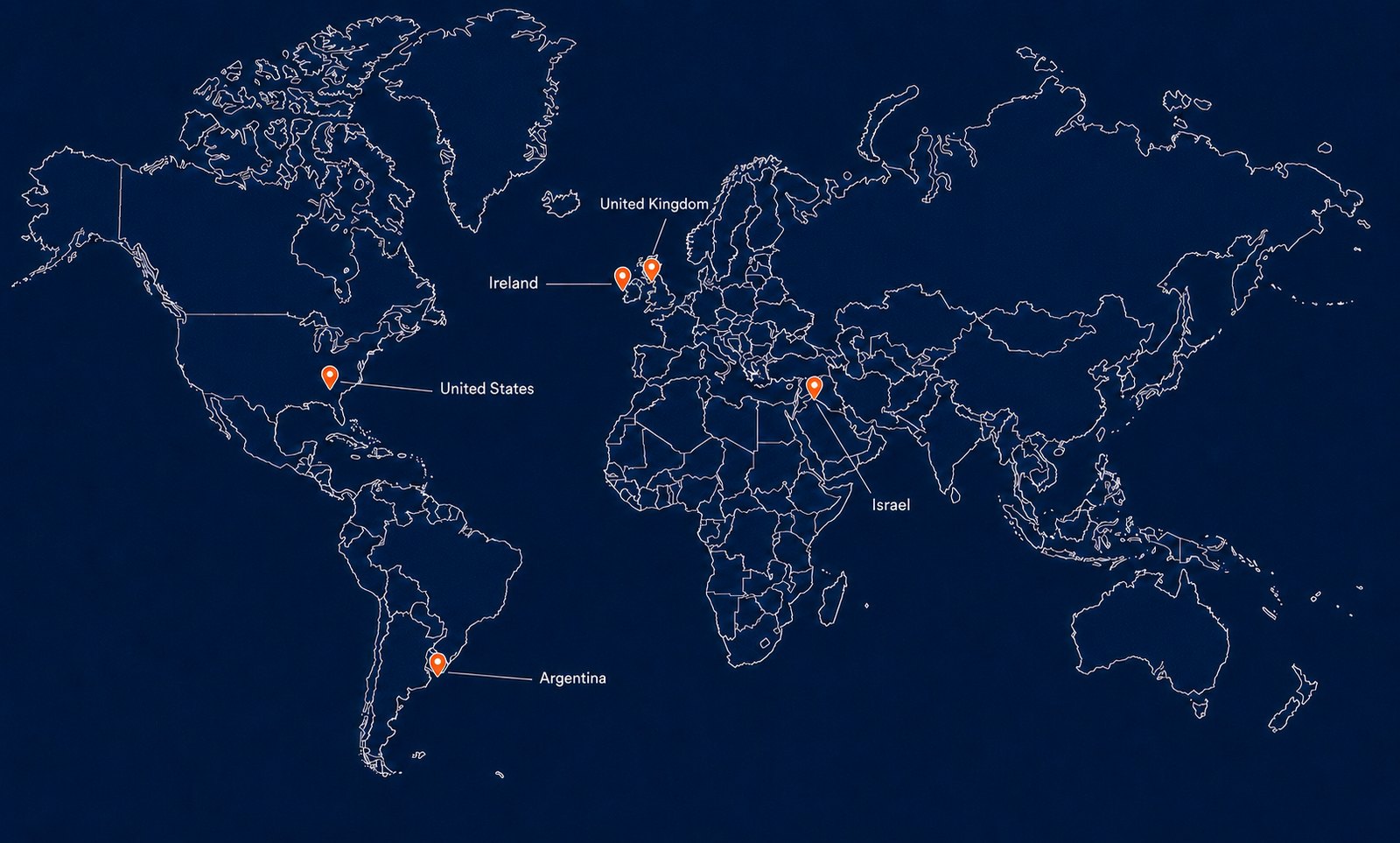 TXT International locations: United Kingdom, Ireland, United States, Israel and Argentina